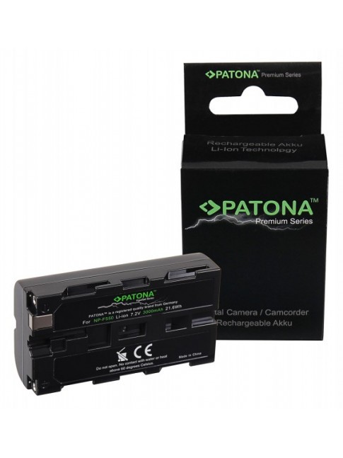 PATONA Premium batteria per Sony NP-F550 F330 F530 F750 F930 F920 F550