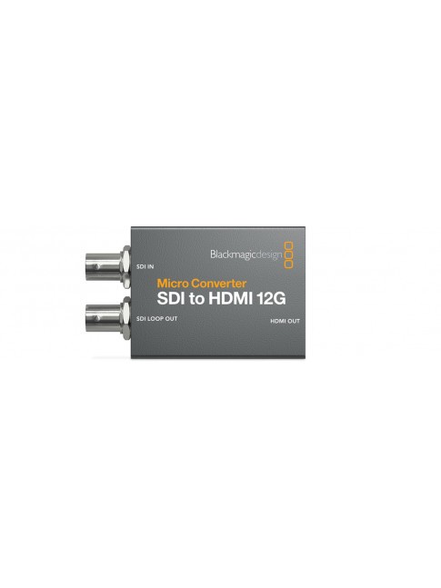 Blackmagic Design Micro Converter SDI to HDMI 12G wPSU (con alimentatore)