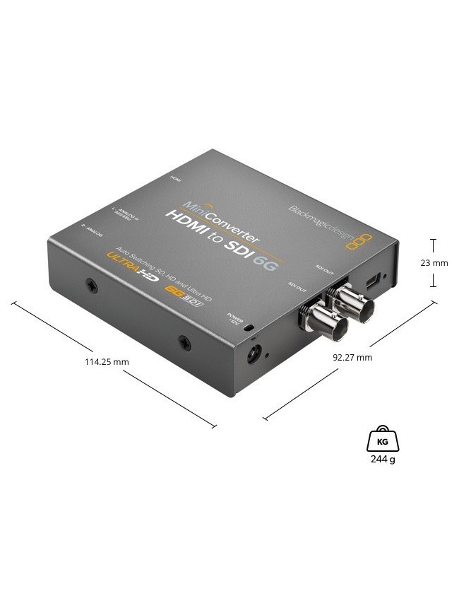 	Blackmagic Design Mini Converter HDMI to SDI 2
