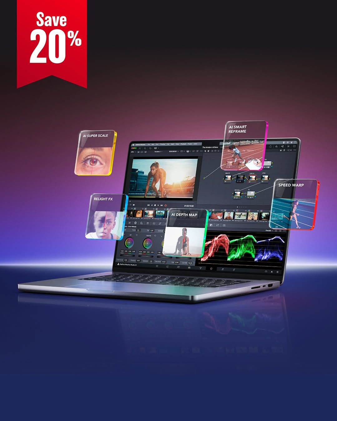 DaVinci Resolve Studio AI Sale! ...